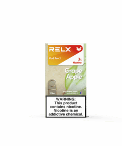 relx拋棄式煙彈葡萄蘋果口味